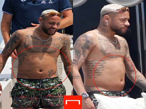 Tin bóng đá chiều 3/8: Neymar lộ bụng đầy mỡ gây choáng Tin bóng đá chiều 3/8: Neymar lộ bụng đầy mỡ gây choáng