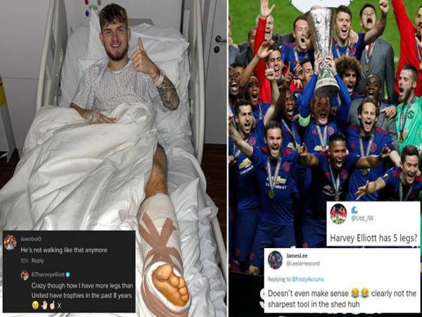 Bóng đá QT 16/9: Sao trẻ Liverpool bị chế giễu vì troll MU Bóng đá QT 16/9: Sao trẻ Liverpool bị chế giễu vì troll MU